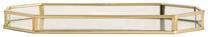 Serviravimo padėklas Homla Grazia 242023, 27 cm x 2 cm, 15 cm, Aukso sp.