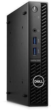 Stacionarus kompiuteris Dell OptiPlex 3000 Micro Intel® Core™ i3-12100T, 256 GB, DDR4 8 GB, SSD 256 GB, Intel UHD Graphics 730 Dynamic, Linux