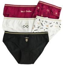Apakšveļas komplekts, klasisks, meitenēm Cool Club Harry Potter LUG2722030-00, balts krās./bordo krās./melns krās., 146/152 cm, 5 gab.