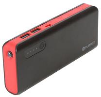 Lādētājs-akumulators (Power bank) Platinet, 8000 mAh, melna krās./sarkana krās.