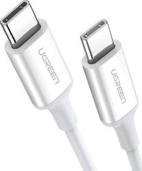 Laidas Ugreen UGR1118WHT, 2 x USB-C, 50 cm, balta sp.