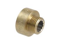 Starpuzmava TDM Brass 111, 1/2 collas – iekšējā vītne / 3/4 ārējā vītne, 3/4" x 1/2"