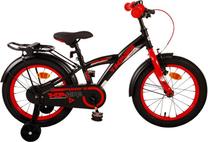 Vaikiškas dviratis, miesto Volare Thombike, juoda sp./raudona sp., 16"