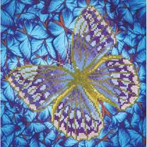 Deimantinė mozaika Diamond Dotz Flutter by Silver, mėlyna sp., 33.2 g