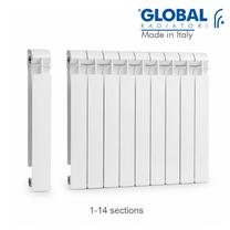 Bimetalinis radiatorius Global Style Plus 500/14, 1596W (ΔT 50°C), 575x1120x95mm