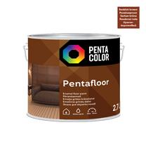 Краска для пола Pentacolor Pentafloor, красно-коричневый цв., 2.7 л