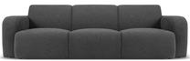Sofa Micadoni Home Molino MIC_3S_101_F1_MOLINO7, tamsiai pilka sp., 95 x 235 cm x 72 cm