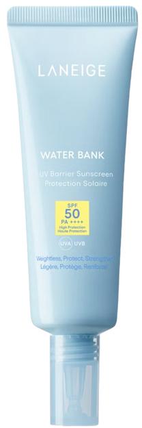 Kremas įdegio priežiūrai veidui Laneige Water Bank UV Barrier SPF50+, 50 ml