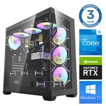 Stacionārs dators Intop Intel Core i5-14400F, DDR5 16 GB, SSD+HDD 1 TB 2 TB, Nvidia GeForce RTX 5070Ti 16 GB GDDR7, Windows 11 Home