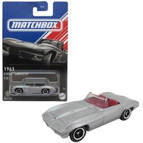 Игрушечная машина Mattel Matchbox 1953 Chevy Corvette, 1:64, серебристый цв.