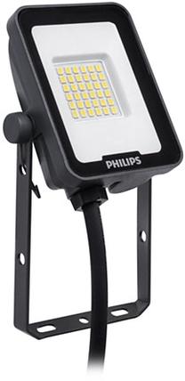 Prožektor ilma liikumisandurita, lakke või seina Philips Ledinaire Floodlights BVP164, 10 W, 1100 lm, 3000 °K, IP65, hall v.