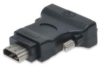Adapteris Assmann DVI-D male, HDMI female, juoda sp.