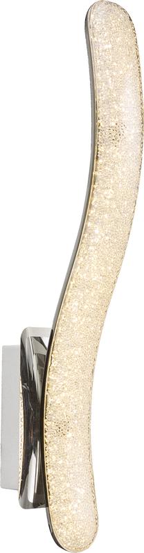 Šviestuvas sieninis Globo Nabro 67833-12W, LED, 3500 °K, 1 x 12 W, aukso sp. / chromo sp.