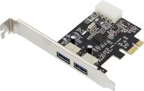 Valdiklis Apte PCIe x1 - 2x USB 3.0