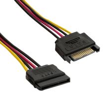 Vads 4World SATA 15 pin male, SATA 15 pin female, 0.2 m