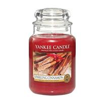 Žvakė, aromatinė Yankee Candle, 110 h, raudona sp.