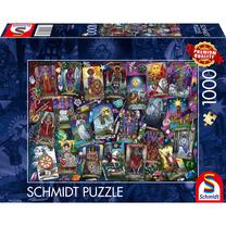 Dėlionė Schmidt Mysterious Tarot Cards, 49.3 cm x 69.3 cm, 1000 vnt., įvairių spalvų