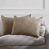 Dekoratyvinės pagalvėlės užvalkalas Restilo Laila, kreminė, 50 cm x 70 cm, 2 vnt.