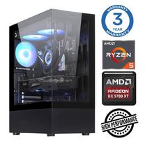 Stacionarus kompiuteris Intop RM68410NS AMD Ryzen 5 3600, DDR4 32 GB, SSD+HDD 500 GB 2 TB, AMD Radeon RX 6600 8 GB GDDR6