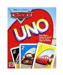 Карточные игрa Уно, Cars Mattel Games FDJ15