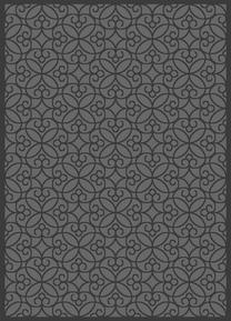 Ковер Antik home 5469A A0266, черный цв./многоцветный, 340 см x 223 см