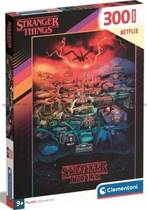 Пазл Clementoni Stranger Things 21730, 48.5 см x 33.5 см, 300 шт., многоцветный