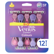 Бритва, одноразовый Gillette Venus Comfort Colours, 12 шт.