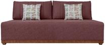 Sofa-lova Arabela, rožinė sp., 198 x 102 cm x 92 cm