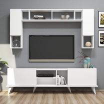 Sekcija Kalune Design Elegante 1326, balta sp., 34 cm x 180 cm x 52 cm