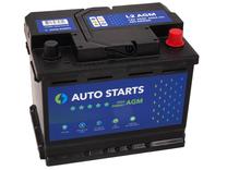 Akumuliatorius Auto Starts High Energy, 12 V, 60 Ah, 640 A