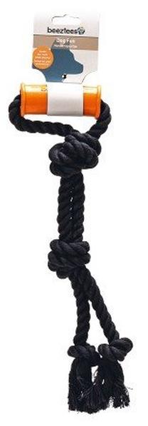 Žaislas šuniui, virvinis Beeztees Puller Moy 641334, 40 cm, juoda sp.