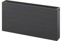 Radiatorius Mexen Line CVL33, 60 cm x 60 cm, apatinio pajungimo, 1320 W, pilka sp.
