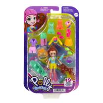 Žaislinė figūrėlė Mattel Polly Pocket Polly Pocket Dress Up Fashion HKV90, 7.6 cm, 19 vnt., mėlyna sp./geltona sp./žalia sp.