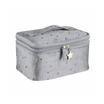 Косметичка ECarla 2in1, 24.5 см x 16.5 см, серый цв.