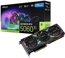 Видеокарта PNY GeForce RTX 5060 Ti Epic-X RGB Overclocked Triple Fan, 16 ГБ, GDDR7