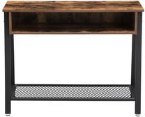 Kohvilaud Songmics, pruun v./must v., 100 cm x 35 cm x 80 cm