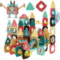 Magnetinis konstruktorius Woopie 3D Marble Run, 128 vnt., įvairių spalvų