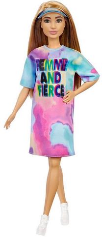 Lėlė Mattel Barbie F. Doll in Tie Dye Dress GRB51, 29 cm