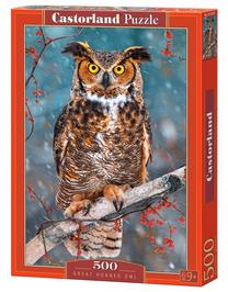 Пазл Castorland Great Horned Owl 500 el. B-52387, 500 шт.