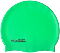 Шапочка для плавания Aqua Speed, зеленый цв.