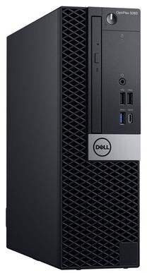 Stacionarus kompiuteris Dell OptiPlex 5060 SFF, atnaujintas Intel® Core™ i5-8500, 1256 GB, DDR4 16 GB, SSD+HDD 256 GB 1 TB, Intel UHD Graphics 630 Dynamic, Windows 11 Pro RM33073