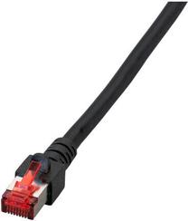 Сетевой кабель EFB RJ-45, RJ-45, 1 м, черный цв.