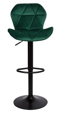 Baro kėdė eHokery Gordon TOH2724, matinė, juoda sp./žalia sp., 35 cm x 46 cm x 85 - 106 cm
