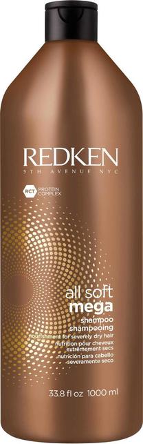 Šampūnas Redken All Soft Mega, 1000 ml