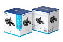 Õue seinavalgusti GTV Toskana AD, 60W, E27, IP54, must v., 18 cm x 24.7 cm