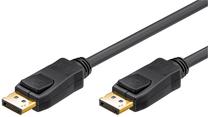 Kabelis Goobay DisplayPort - DisplayPort DisplayPort male, Displayport male, 2 m, melna krās.