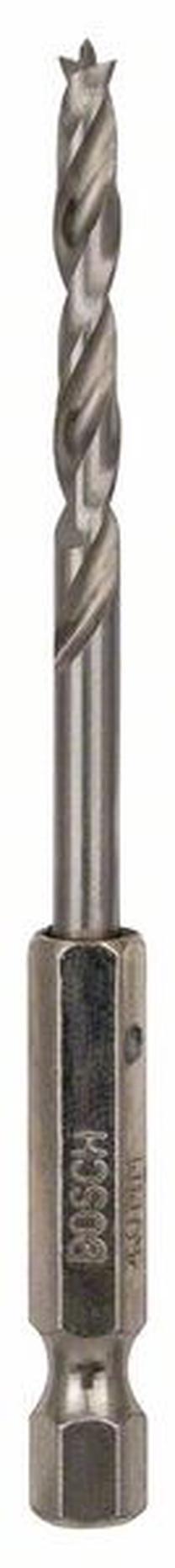 Сверло Bosch, дерево, шестиугольный, 4 мм x 8.75 см