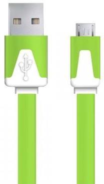 Laidas Esperanza USB 2.0 male, Micro USB male, 1.8 m, žalia sp.