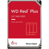 Serveri kõvaketas (SSD) Western Digital Red Plus WD60EFZX, 3.5", 6 TB