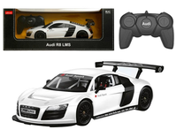Rc автомобиль Rastar Audi R8, 1:18, белый цв.